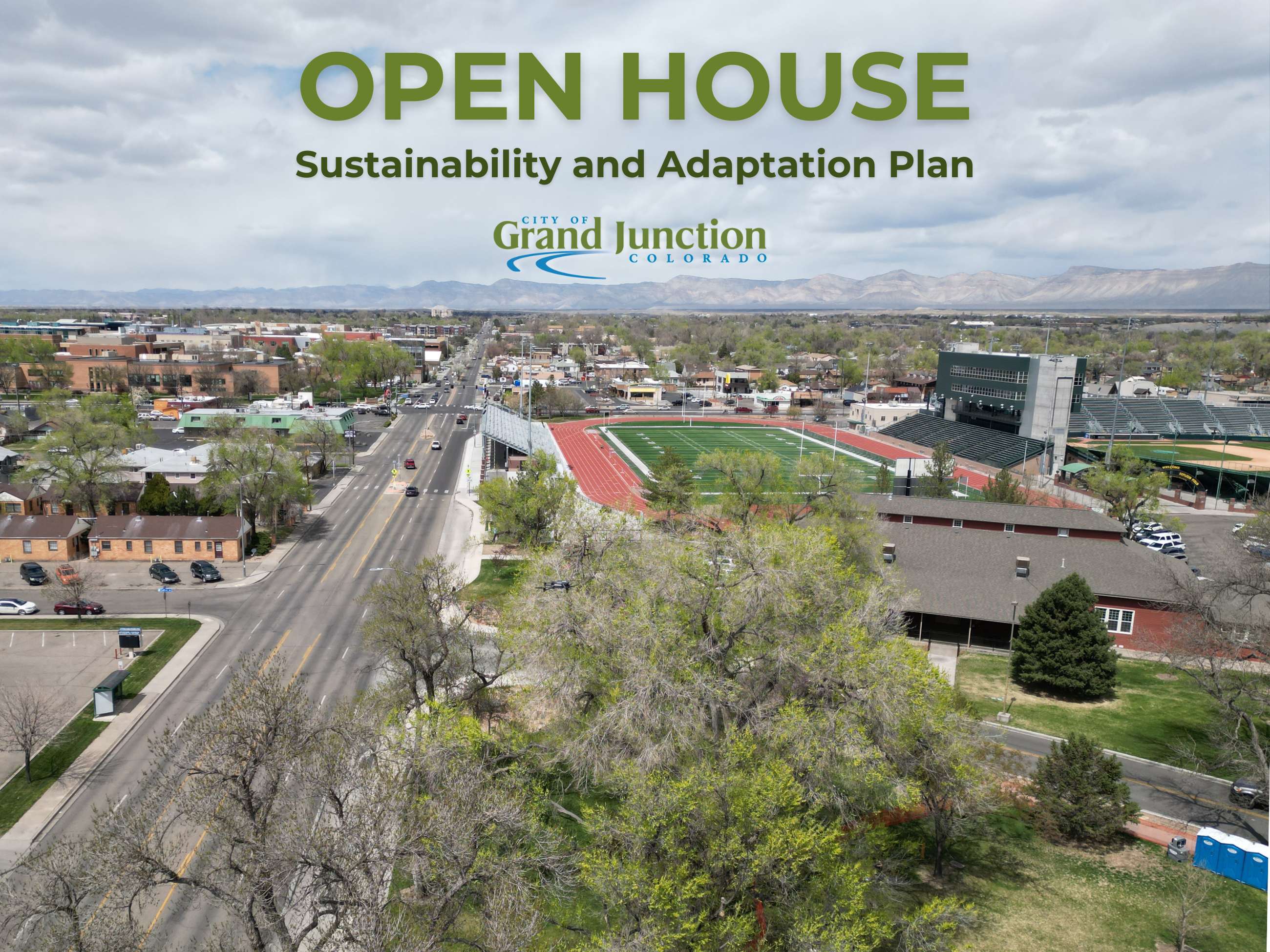 Picture of the house landscape of Grand Junction