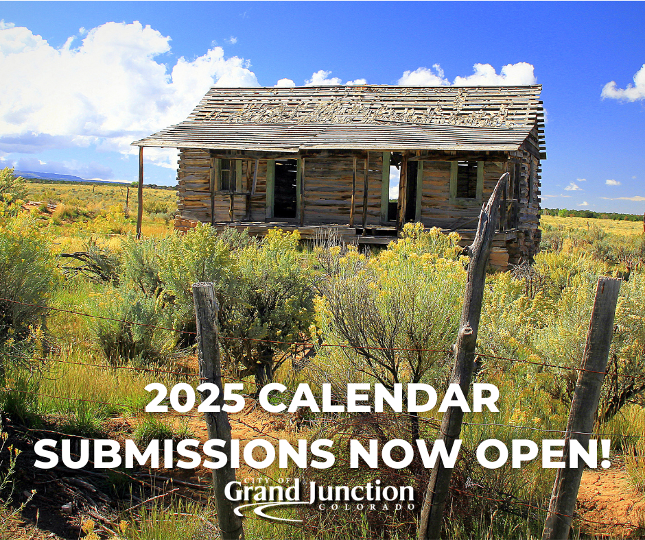 A wood building in the middle of a field. Text on graphic.