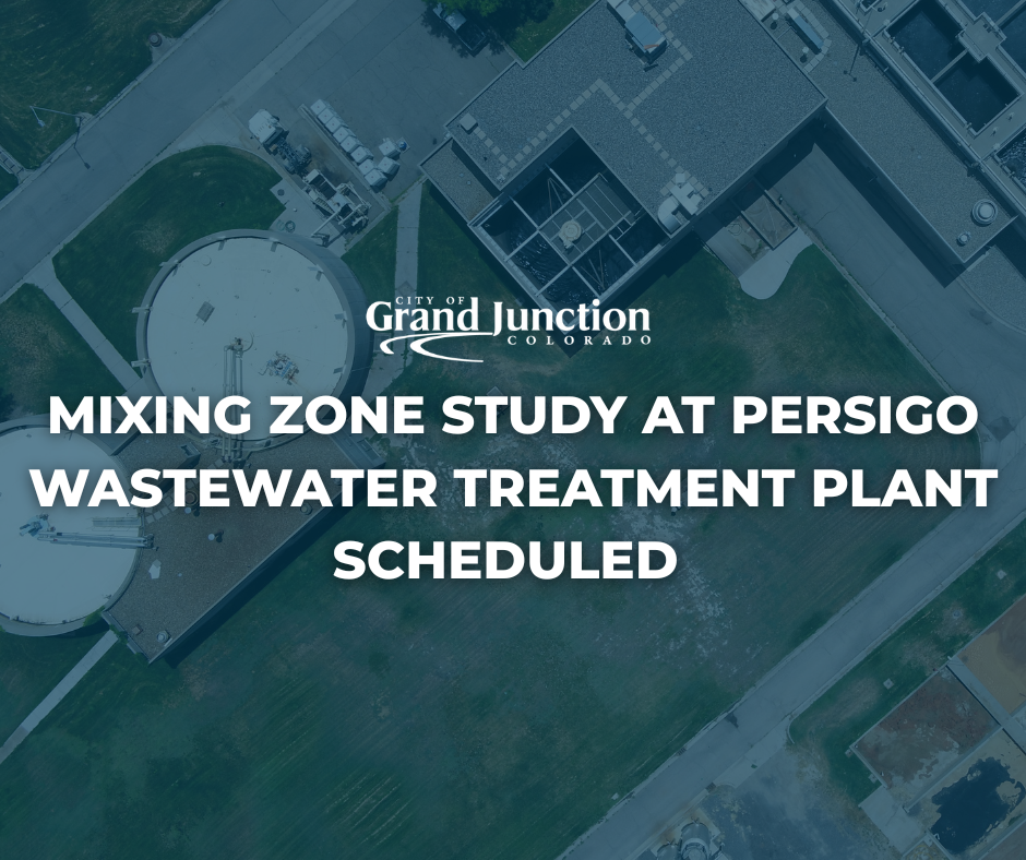 Aerial view of the Persigo wastewater treatment plant 