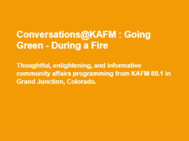 KAFM Going Green