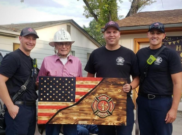 honoring retired captain