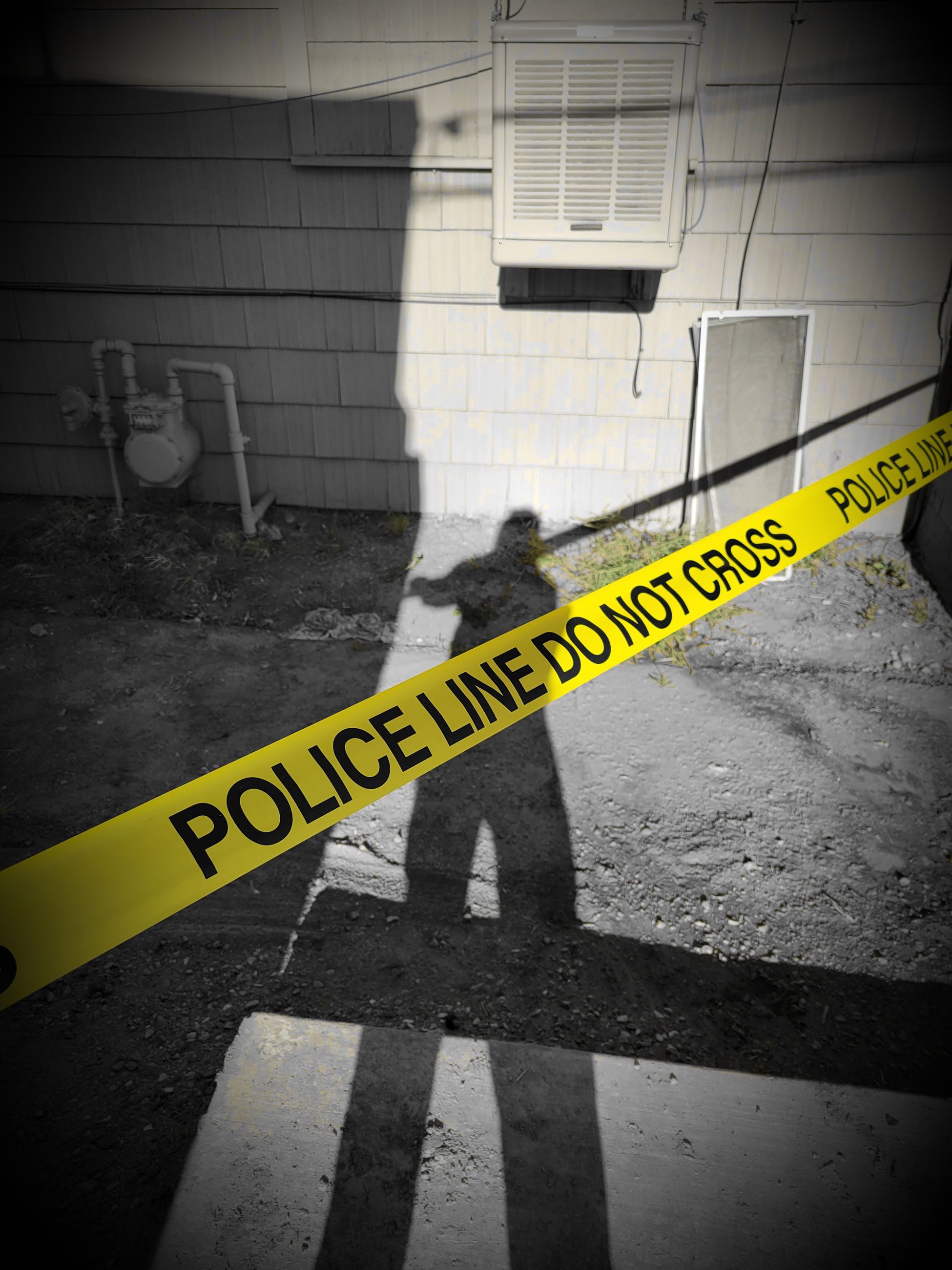 Crime scene police tape
