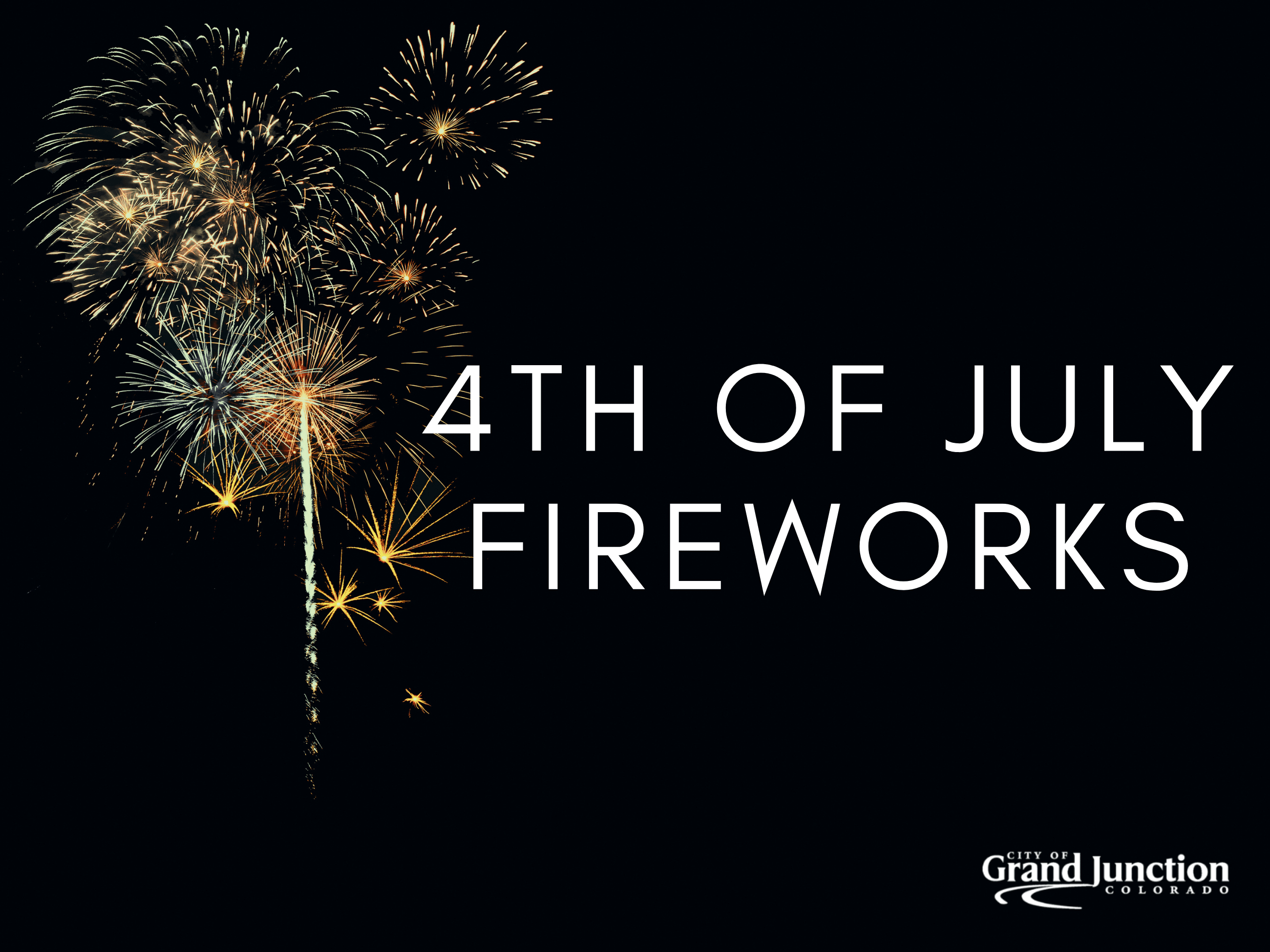 fireworks with black background