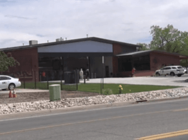 Picture of the newly rebuilt fire station 3