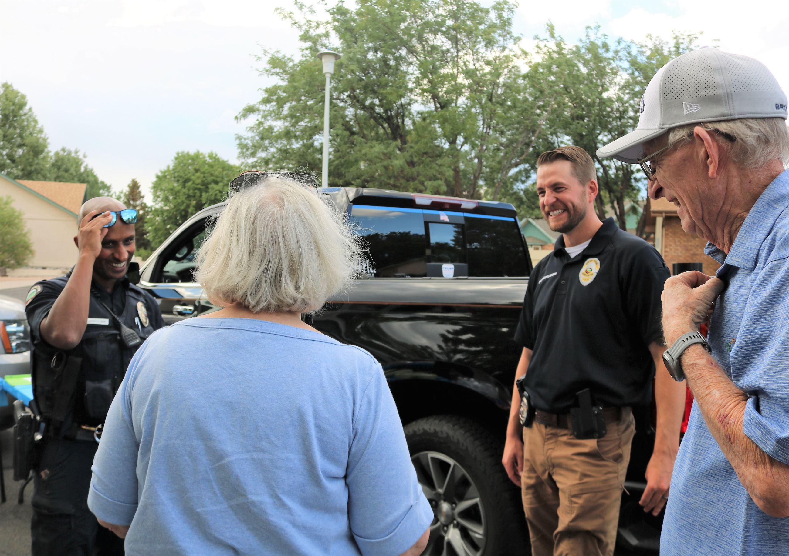 image of four people