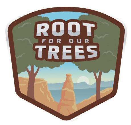 Root for Your Ash Patch Logo white background Opens in new window